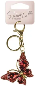 Gifty - Přívěsek Sparkle - Motýl red