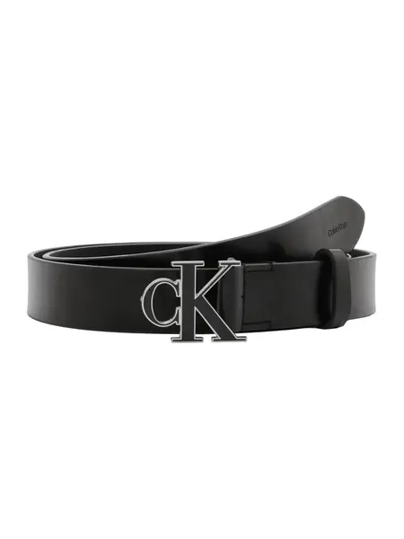 Calvin Klein Opasky  čierna / strieborná