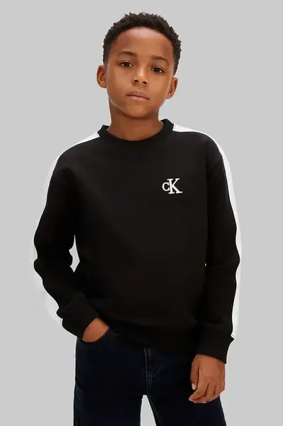 Calvin Klein Jeans mikina detská s bavlnou