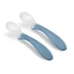 Sada 2 ks silikonových lžiček, Powder Blue