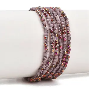 Electroplate Glass Beads Stradns