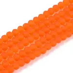 Transparent Glass Beads Strands