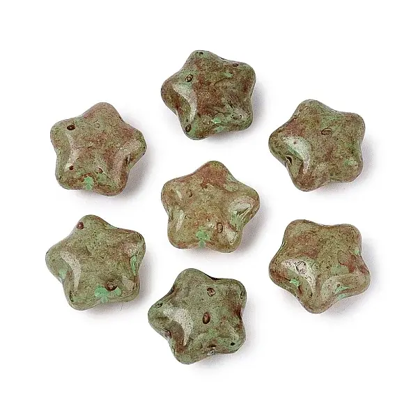 Picasso Opaque Glass Beads