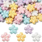 40Pcs 5 Colors Opaque Acrylic Beads