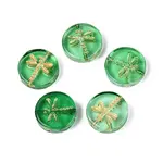Baking Paint Transparent Glass Beads