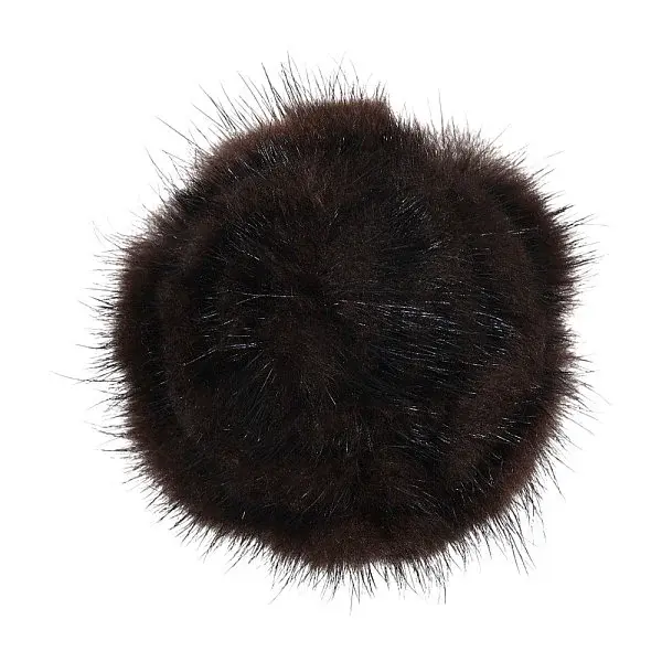 Faux Mink Fur Lapel Pins