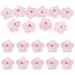 10Pcs Transparent Handmade Bumpy Lampwork Beads