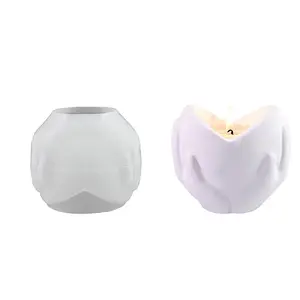 Heart DIY Silicone Candle Molds