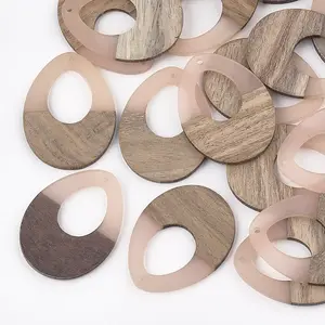 Resin & Wood Pendants