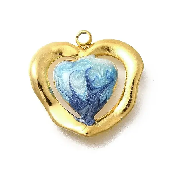 Brass Enamel Pendants