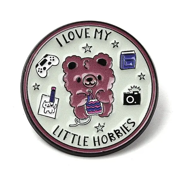 Enamel Brooches