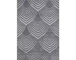 Koberec Oksi 80x150 cm, šedá geometrie