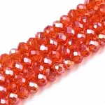 Electroplate Glass Beads Strands