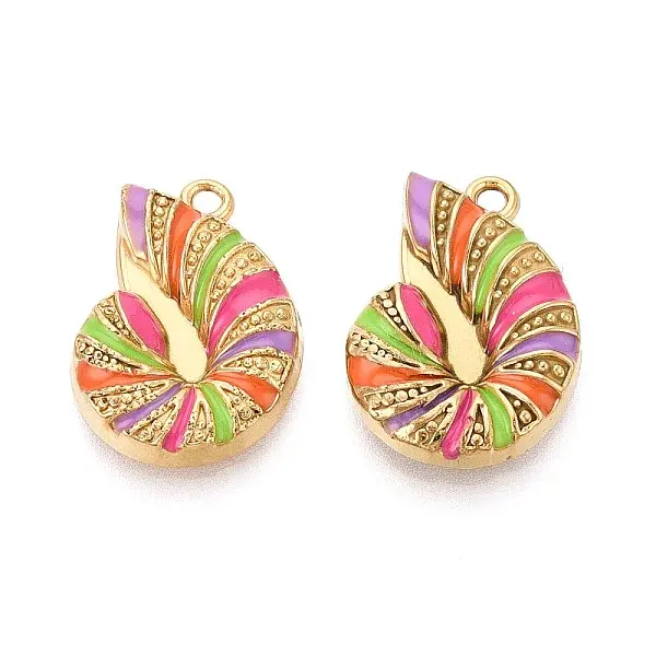 304 Stainless Steel Enamel Pendants