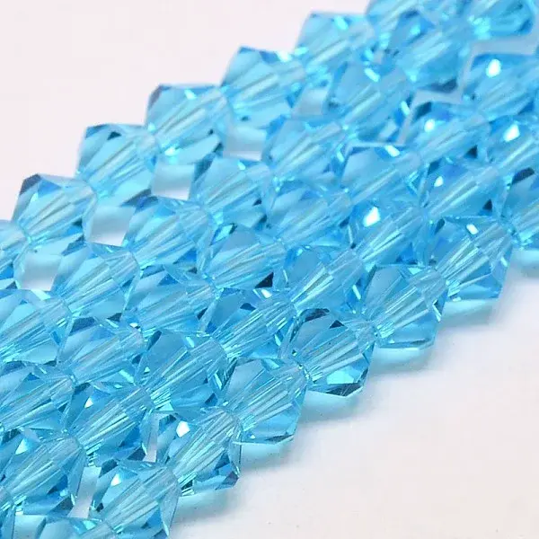 Imitate Austrian Crystal Bicone Glass Beads Strands
