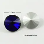 Glass Pointed Back Rhinestone