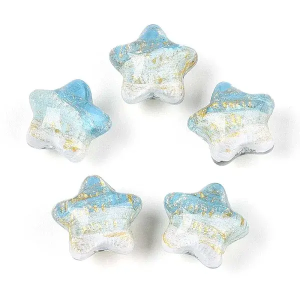 Transparent Resin Enamel Beads
