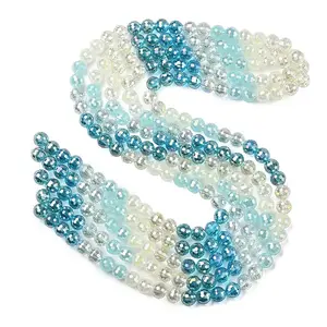Electroplate Glass Beads Strands