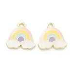 Alloy Enamel Pendants