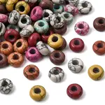 Synthetic Gemstone European Beads