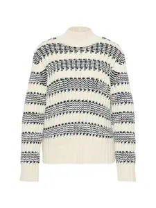 Vero Moda Petite Sveter 'VMSKYE'  béžová / čierna