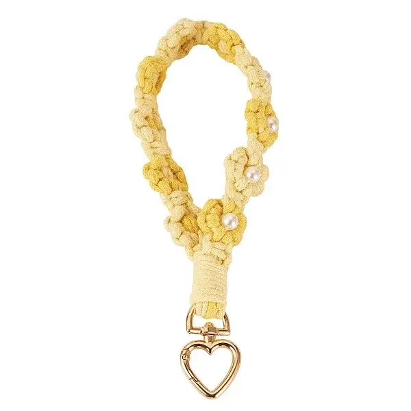 Cotton Braided Flower Pendant Decorations