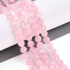 Natural Rose Quartz Beads Strands