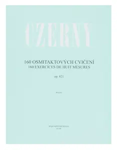 MS 160 osmitaktových cvičení op. 821 - Czerny Carl