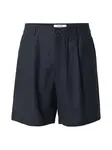 DAN FOX APPAREL Plisované nohavice 'Alan'  námornícka modrá