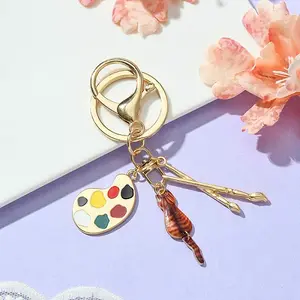Alloy Enamel Keychain