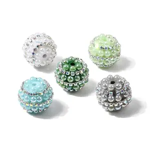 Acrylic Rhinestone Beads