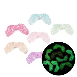 Luminous UV Plating Opaque Acrylic Beads