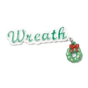 Christmas Theme Opaque Resin Cabochons