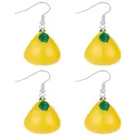 2Pairs Plastic Dangle Earrings
