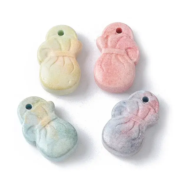 Natural Rainbow Alashan Agate Pendants