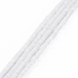 Glass Silk Stain Style Beads Strands