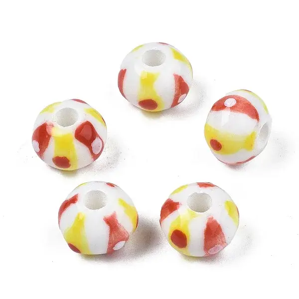 Handmade Porcelain European Beads