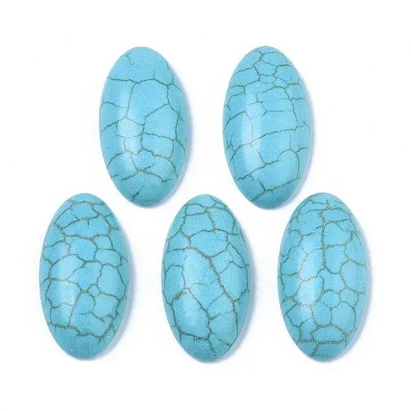 Synthetic Turquoise Cabochons