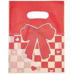100Pcs Bowknot Printed Eco-Friendly Reusable Bags
