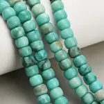 Dyed Natural White Jade Beads Strands