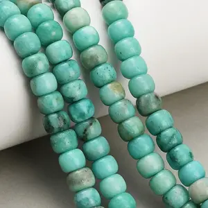 Dyed Natural White Jade Beads Strands