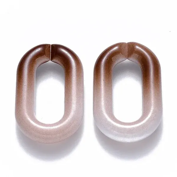 Two Tone Opaque Acrylic Linking Rings