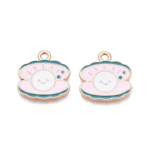 Alloy Enamel Pendants