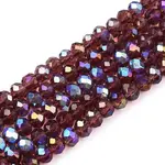 Electroplate Glass Beads Strands