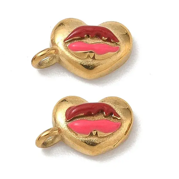 304 Stainless Steel Enamel Pendants