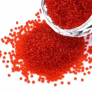 15/0 Transparent Czech Glass Seed Beads