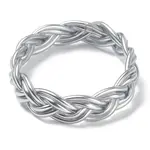 Plastic Cord Braided Stretch Bracelets