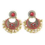Resin Boho Stud Earrings