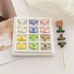 UV Plating Opaque Acrylic Beads