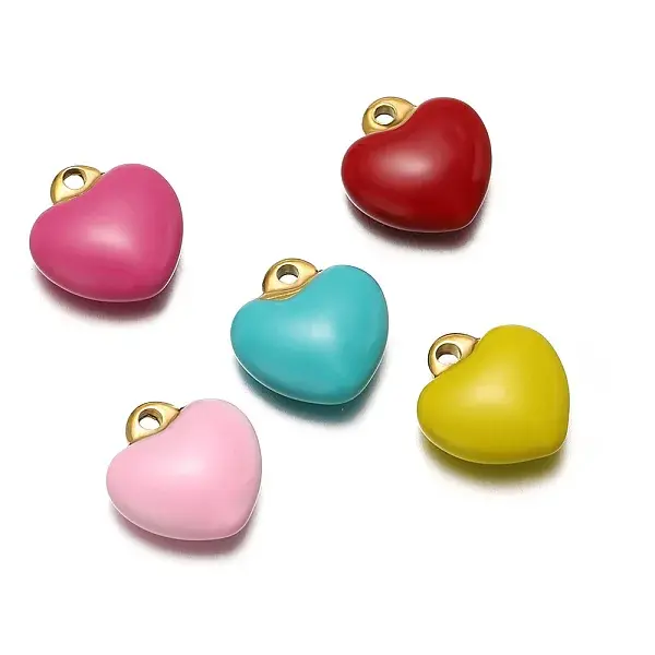 Valentine's Day Stainless Steel Charms
